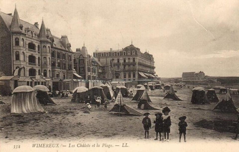 Postcard, Wimereux holiday rentals 