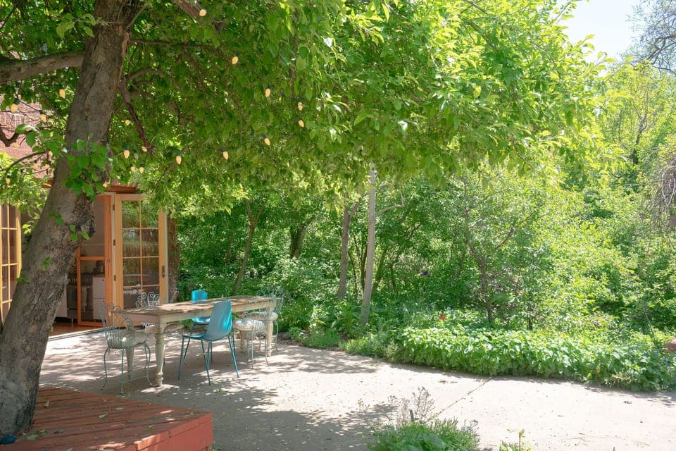 private patio