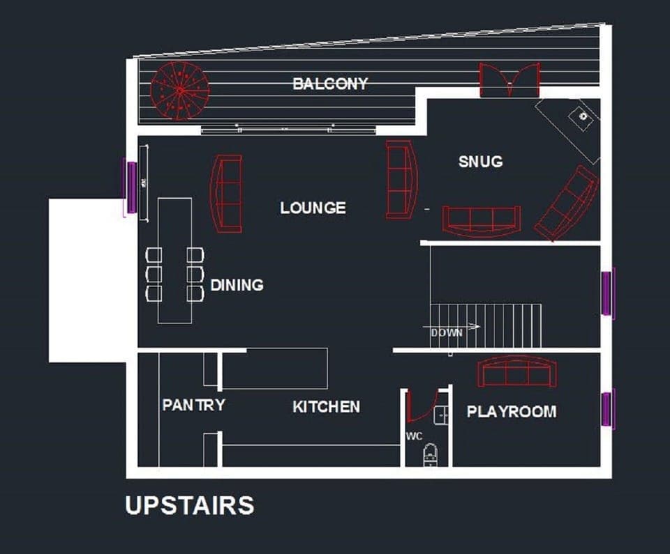 First floor plan