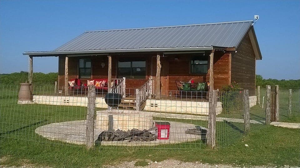 Pet-friendly fenced in front yard.