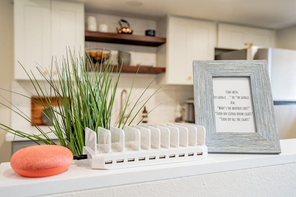 Charging station for your convenience 