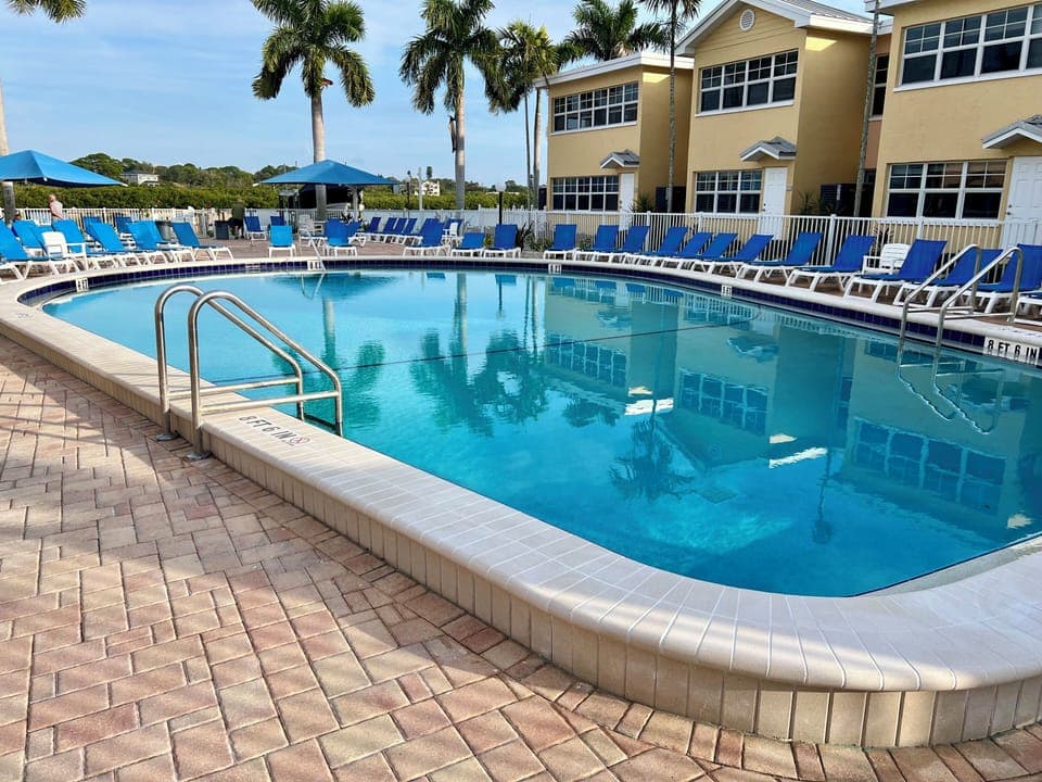 Beautiful, heated resort style pool