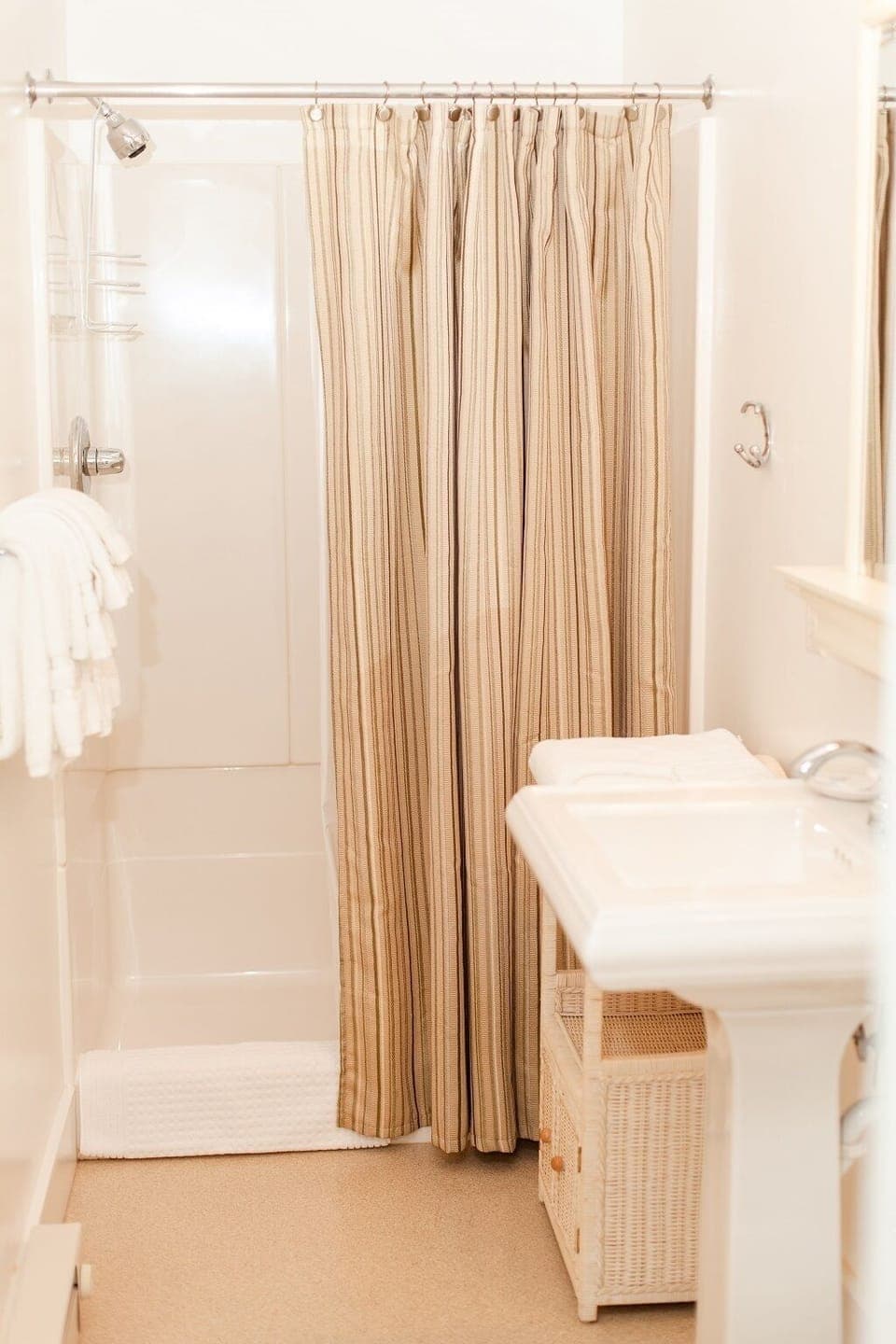 One of two bathrooms on the Second Floor of the Homestead.