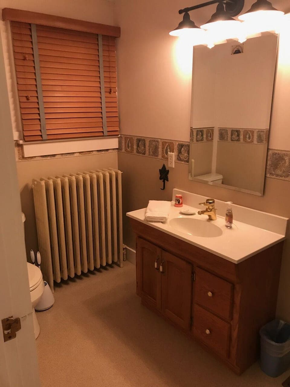 The Homestead first floor: bathroom