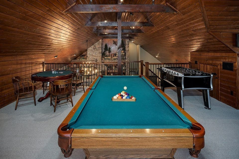Game Room - Pool / Poker / Foosball