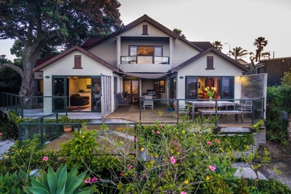 looking up from back of section