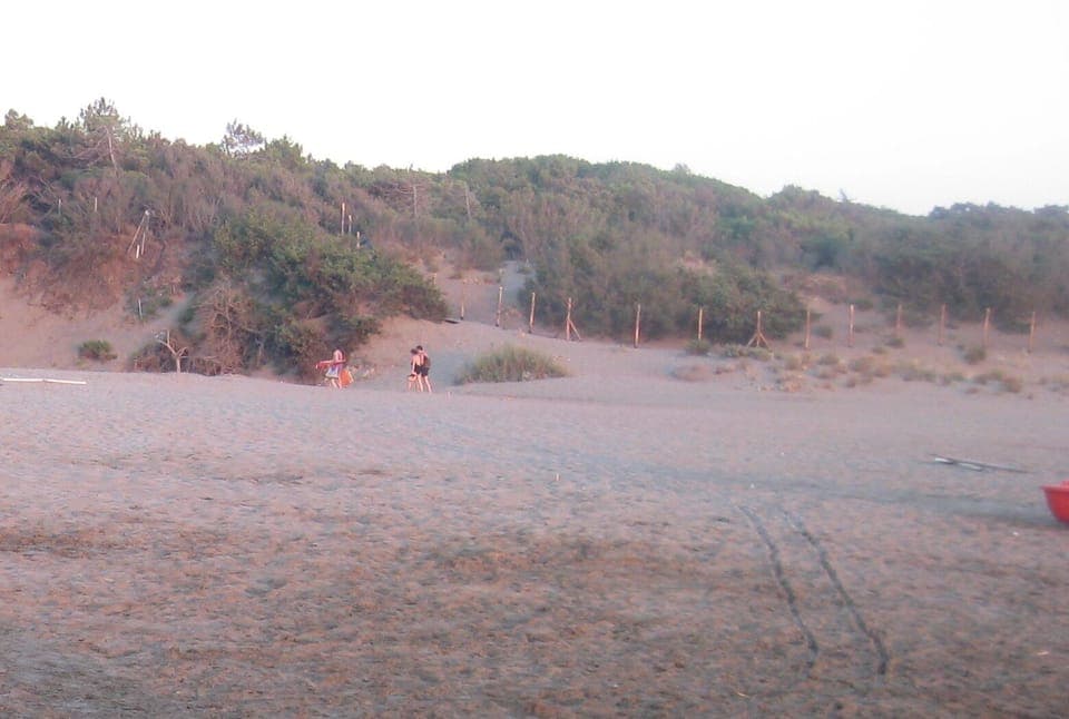 Spiaggia raggiungibile andando a Marina di Castagneto