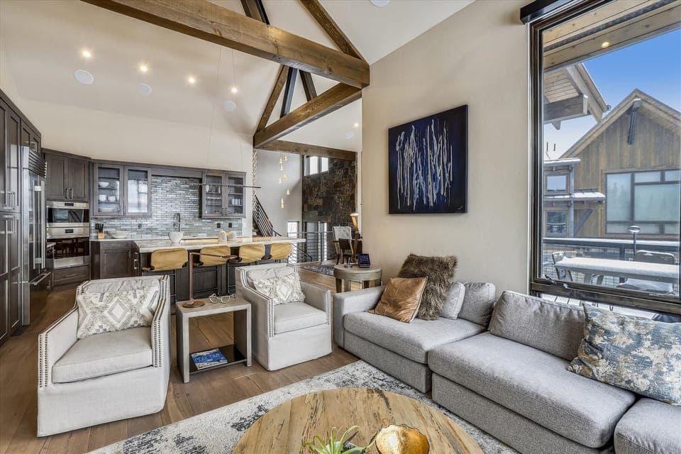 Living Area - Falcon Haus - Breckenridge Vacation Rental