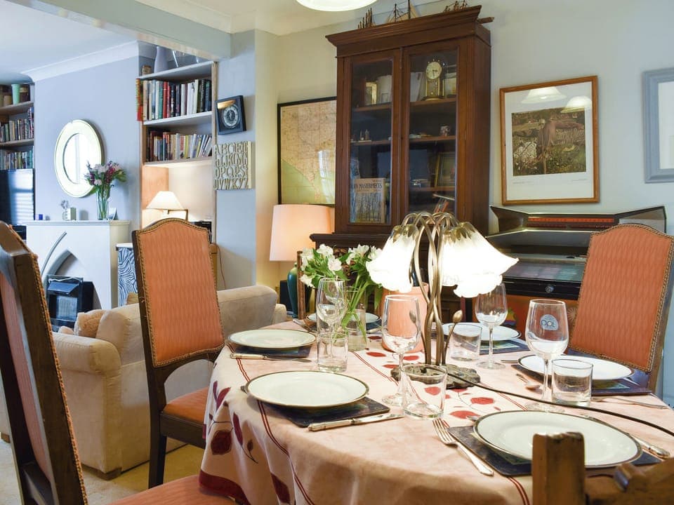 Characterful dining area | Rodwell Trail Cottage, Weymouth