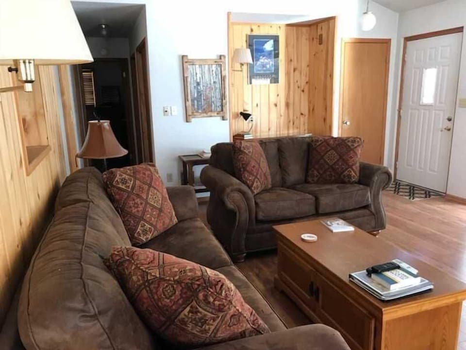 Living Room with New Flooring
