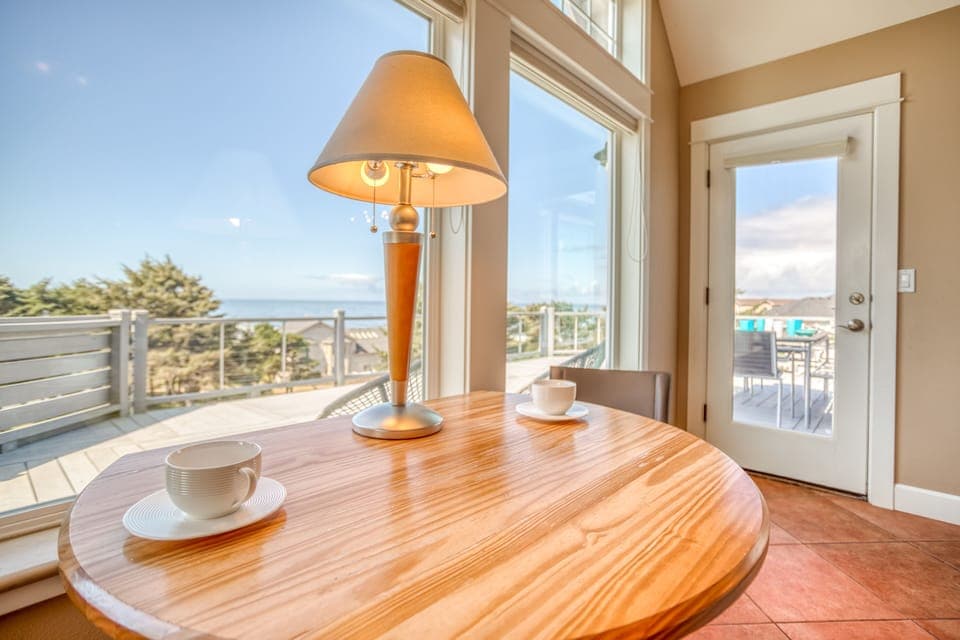 Huge windows for natural light