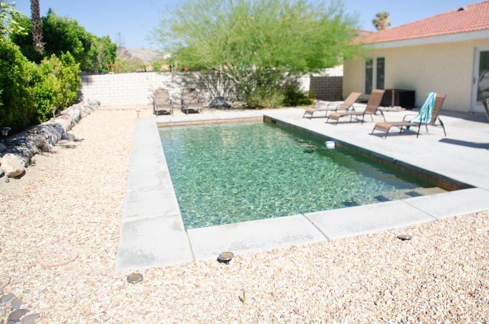 Inviting Private Salt Water Pool 