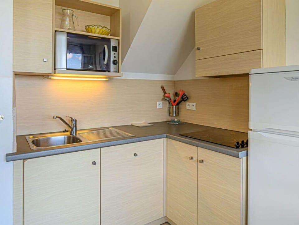 Make a quick meal in your kitchen.