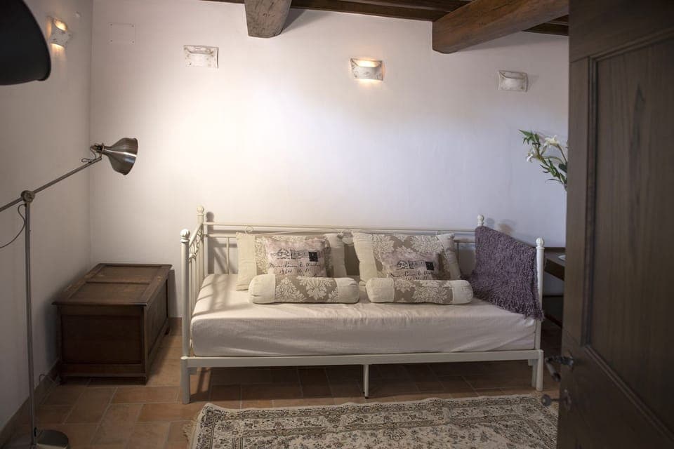 library anex 4th bedroom with pullout double sofa bed