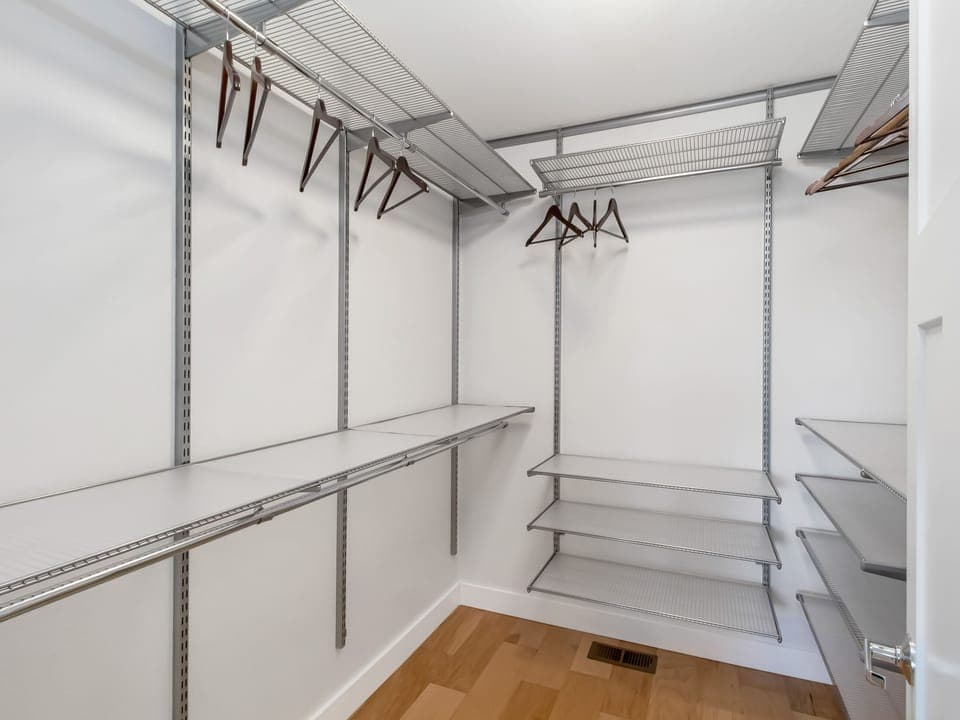 Primary bedroom closet