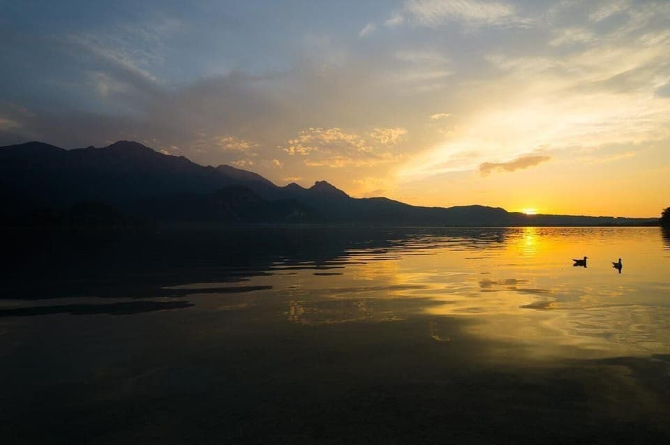 Sunset at the Kochelsee