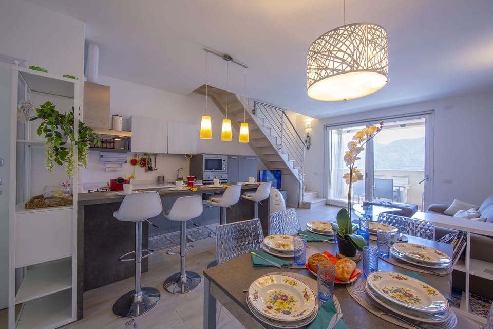 Living and dining room