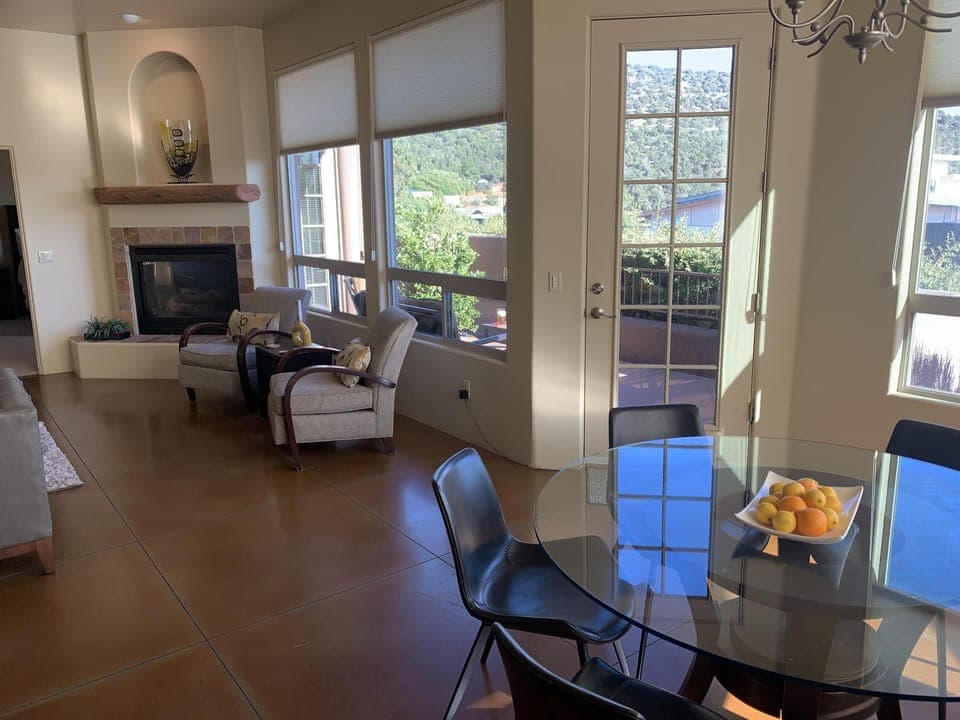 SKY LIGFHT: Great room with access to front patio.