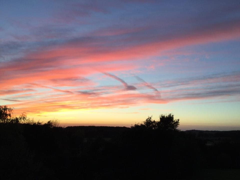 Big skys perfect for sunsets and star gazing on your own private terrace.