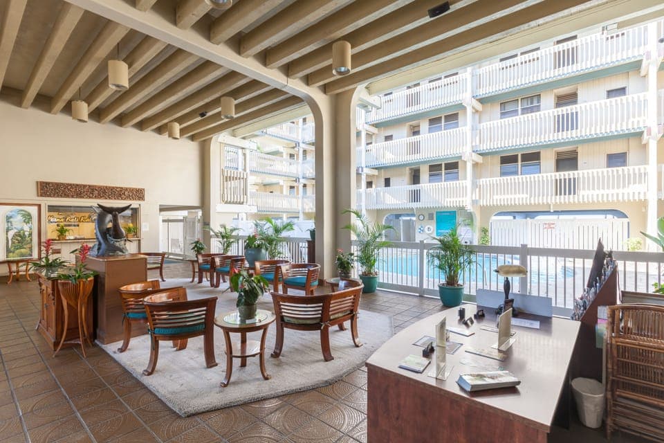 Lobby at Kona Bali Kai