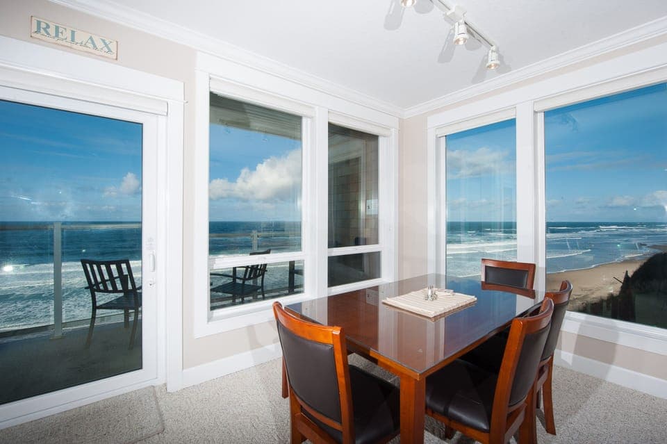 Oceanfront Views from Living Area
