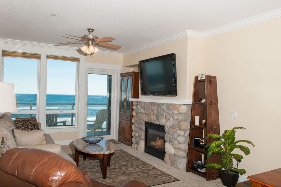 Oceanfront Living Room