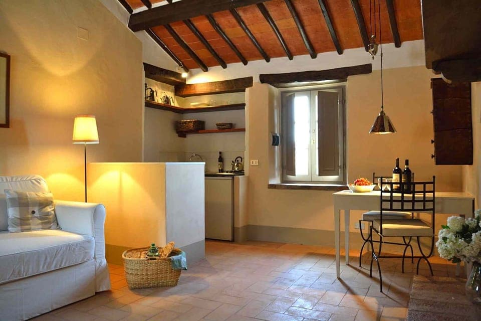 Kitchen and livingroom La Casetta