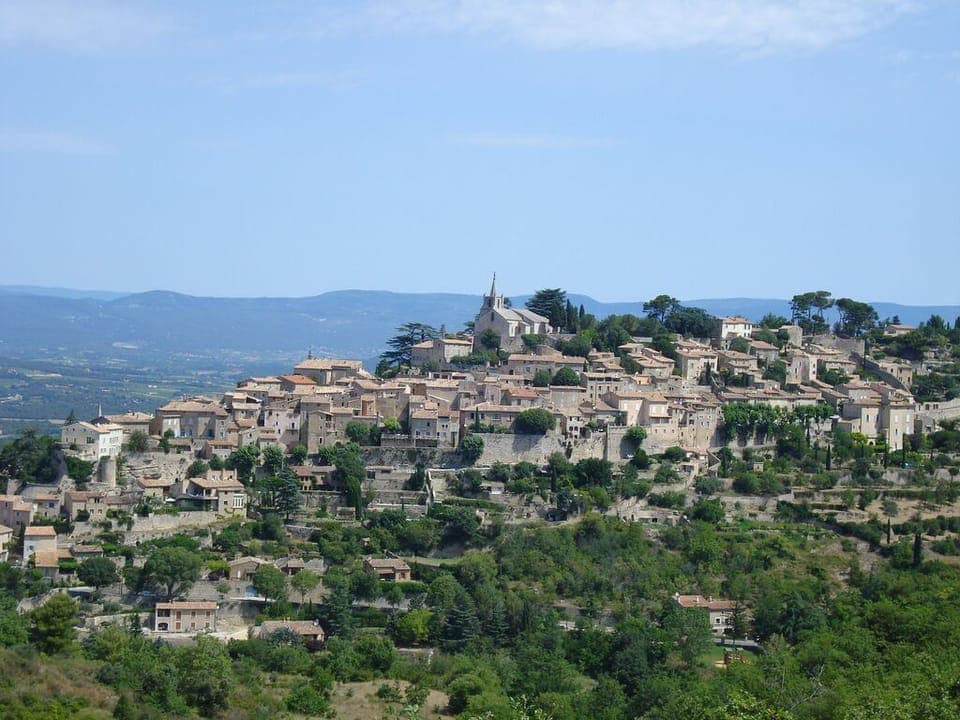 The beautiful village of Bonnieux