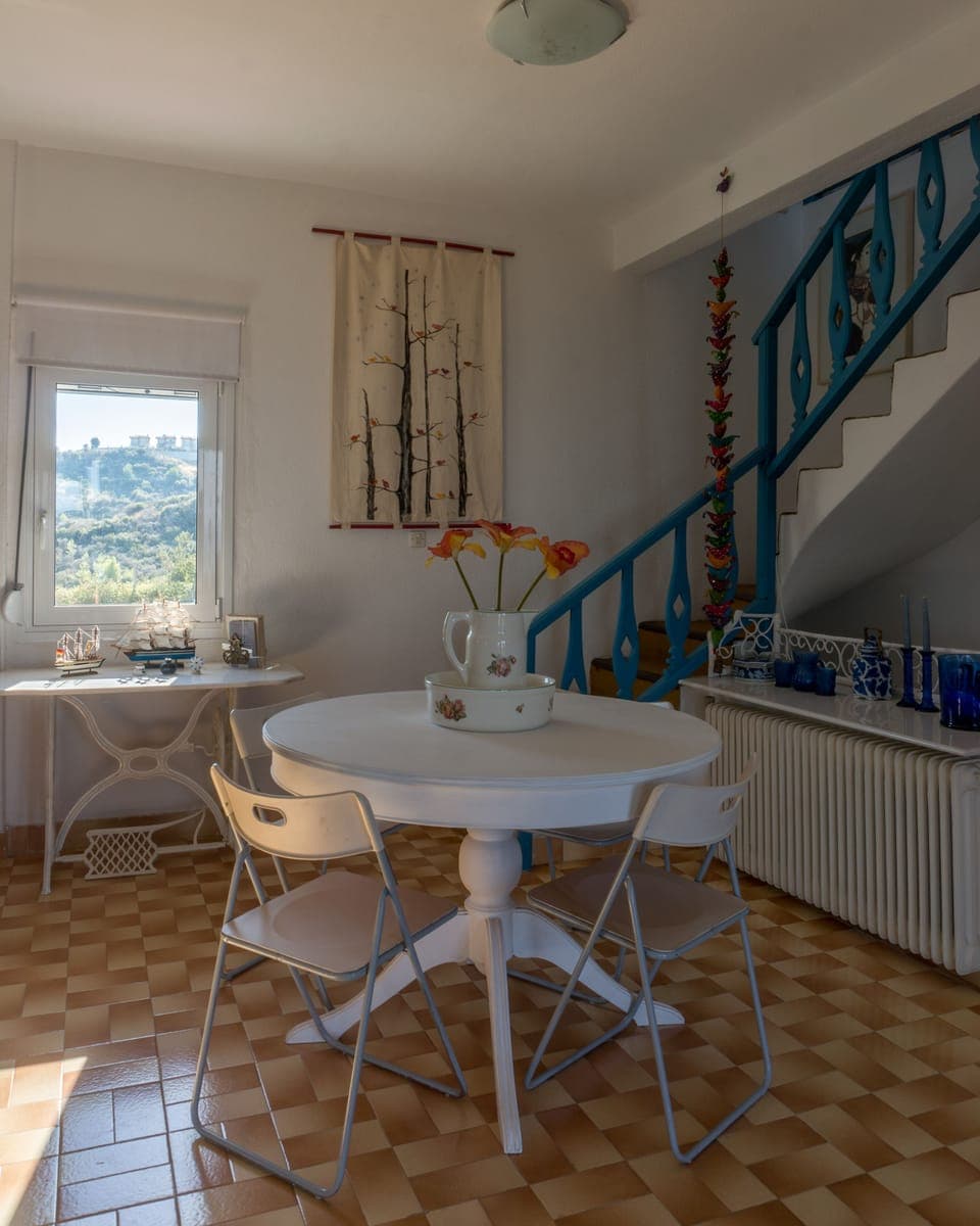 The dining room table