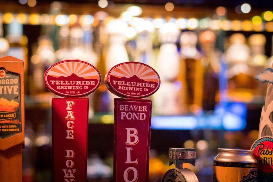 Local Brew on tap