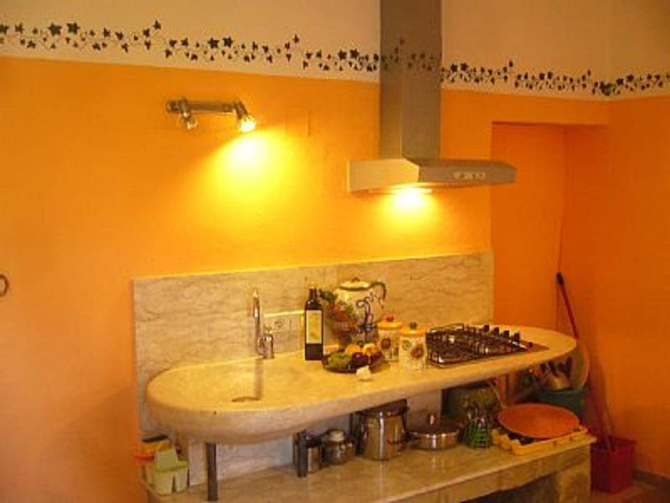 Villa La Rogaia apartment I Cuccioli - kitchenette