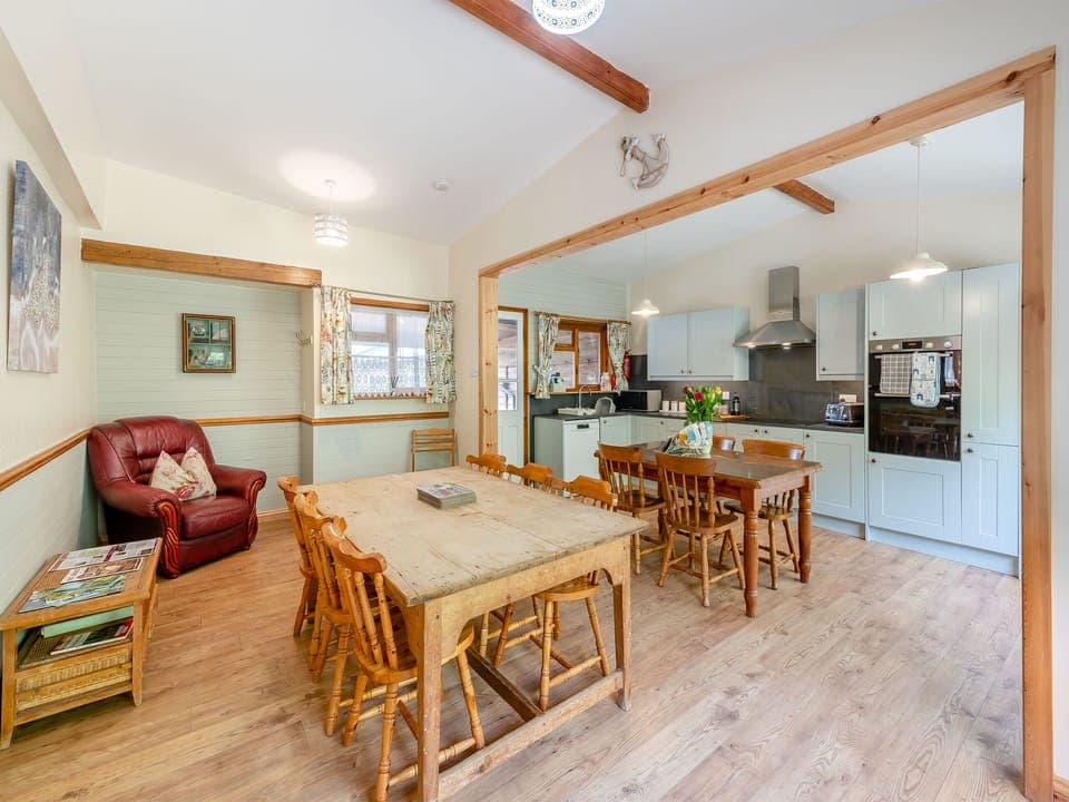 Kitchen/diner | Captain&rsquo;s Quarters - Keel Lodges, Staithes, near Whitby