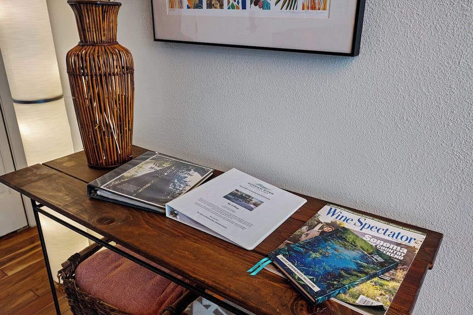 The area binder with suggestions for local activites.