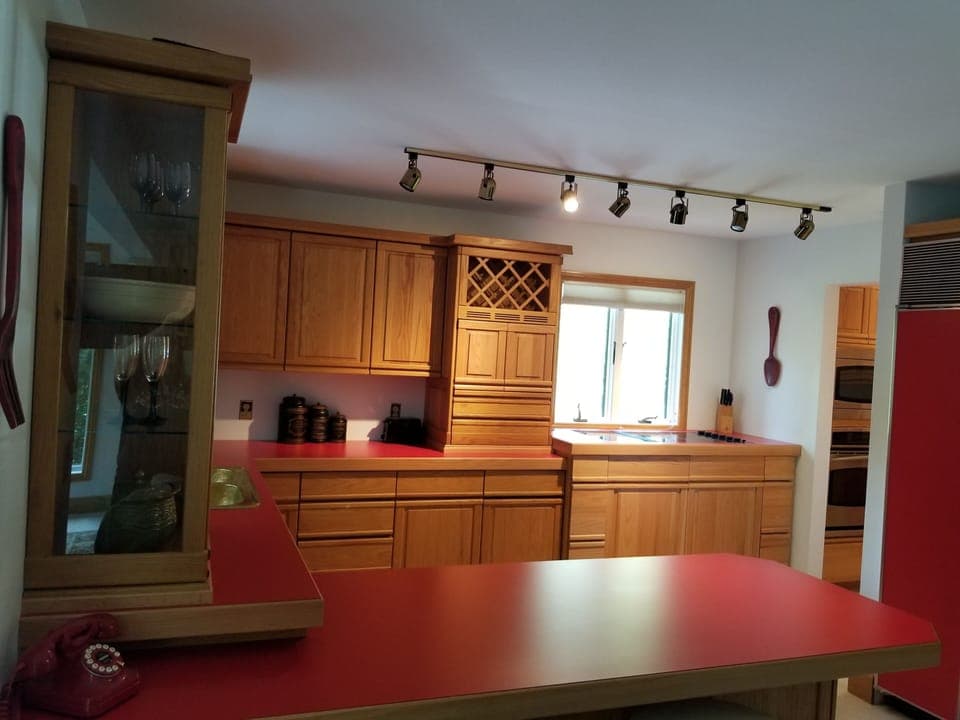 upstairs kitchen
