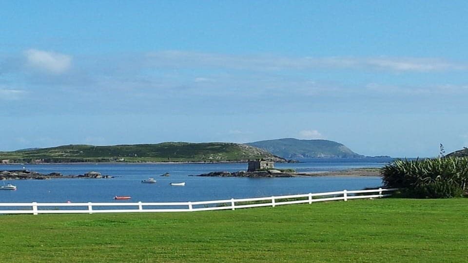Enjoy this view over a meal in the beer garden of the local bar-breathtaking!