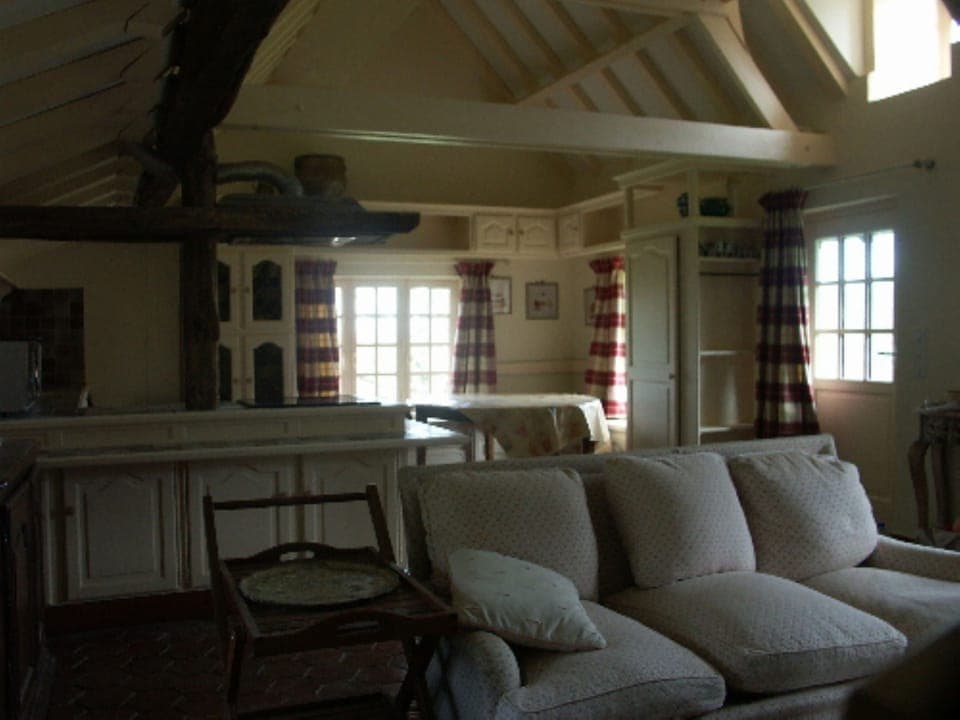 First living room and kitchen