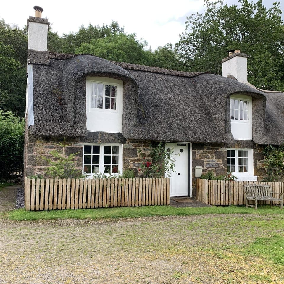 A Fairytale Thatched Highland Cottage