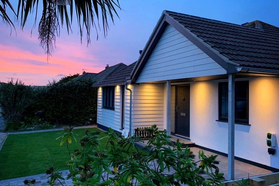 Sandy Beau as the sun sets at ‘Golden Hour’