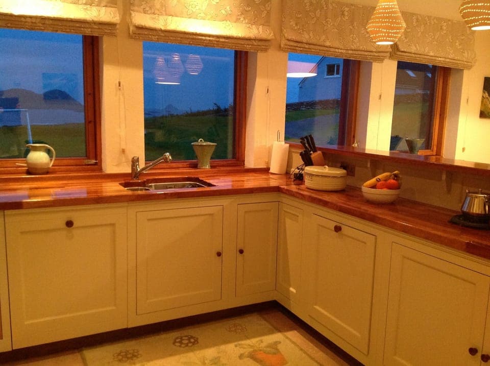 Kitchen at night
