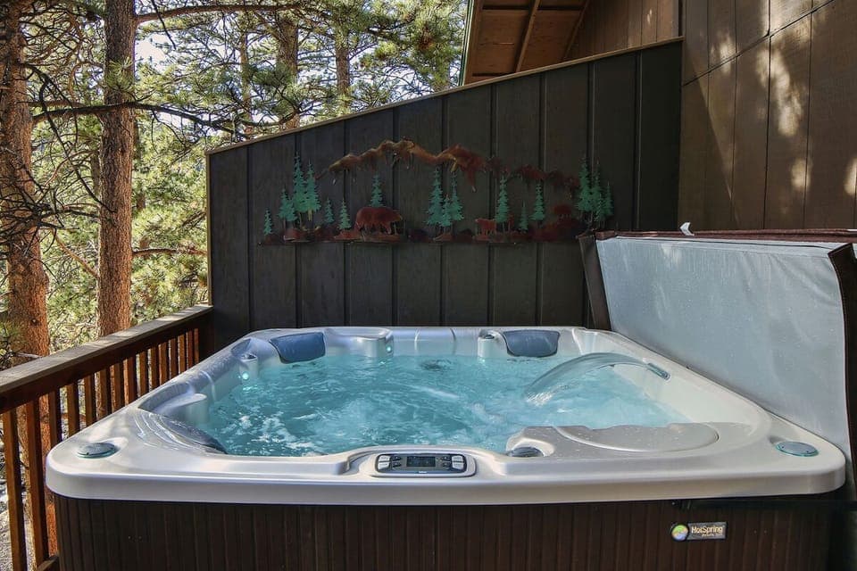Personal Hot Tub on Deck