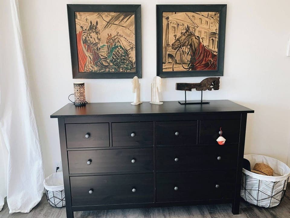 Master bedroom dresser