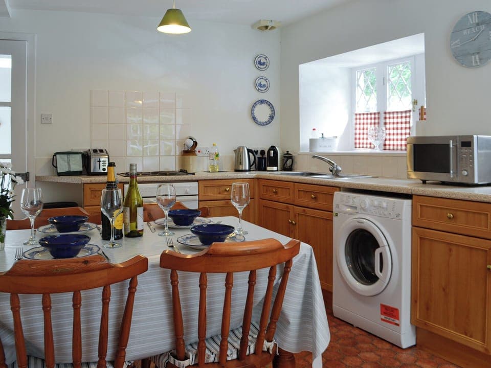 Kitchen with dining area | Shore Cottage, Garlieston, near Newton Stewart