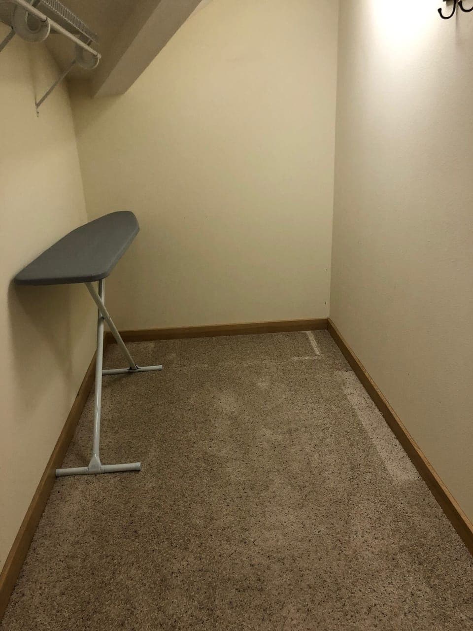 Huge walk in closet suitable for a pack n play (or 3)!