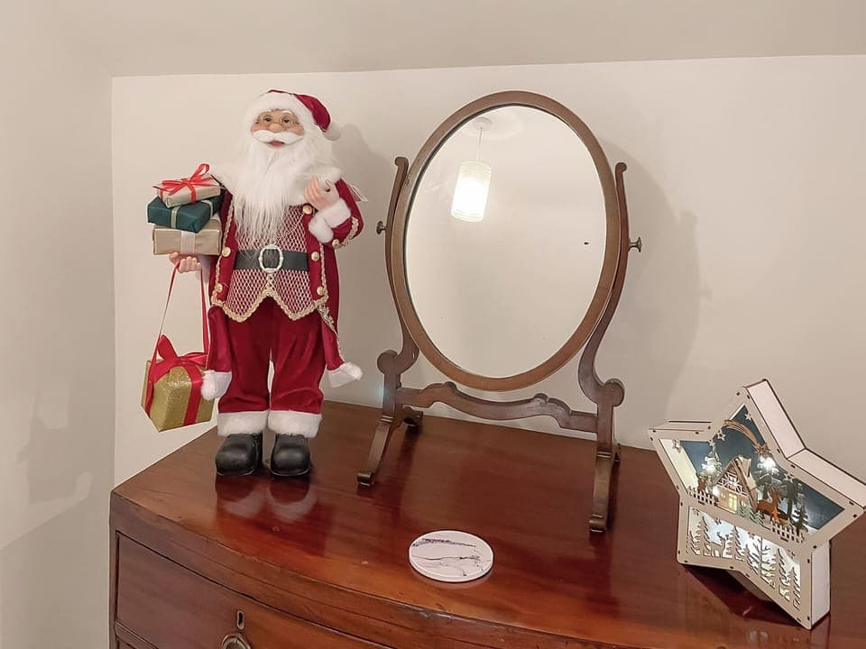 decorated for Christmas | Sheilings, Loughrigg, near Ambleside