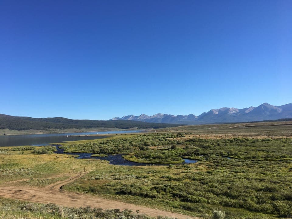 View of Taylor Park Reservoir 
