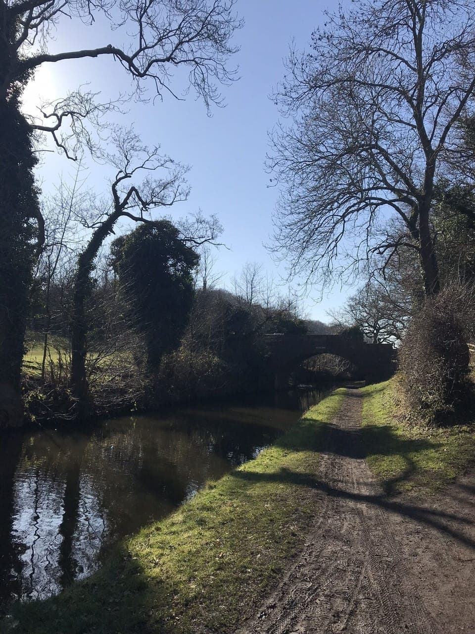 Beautiful walks along the canal