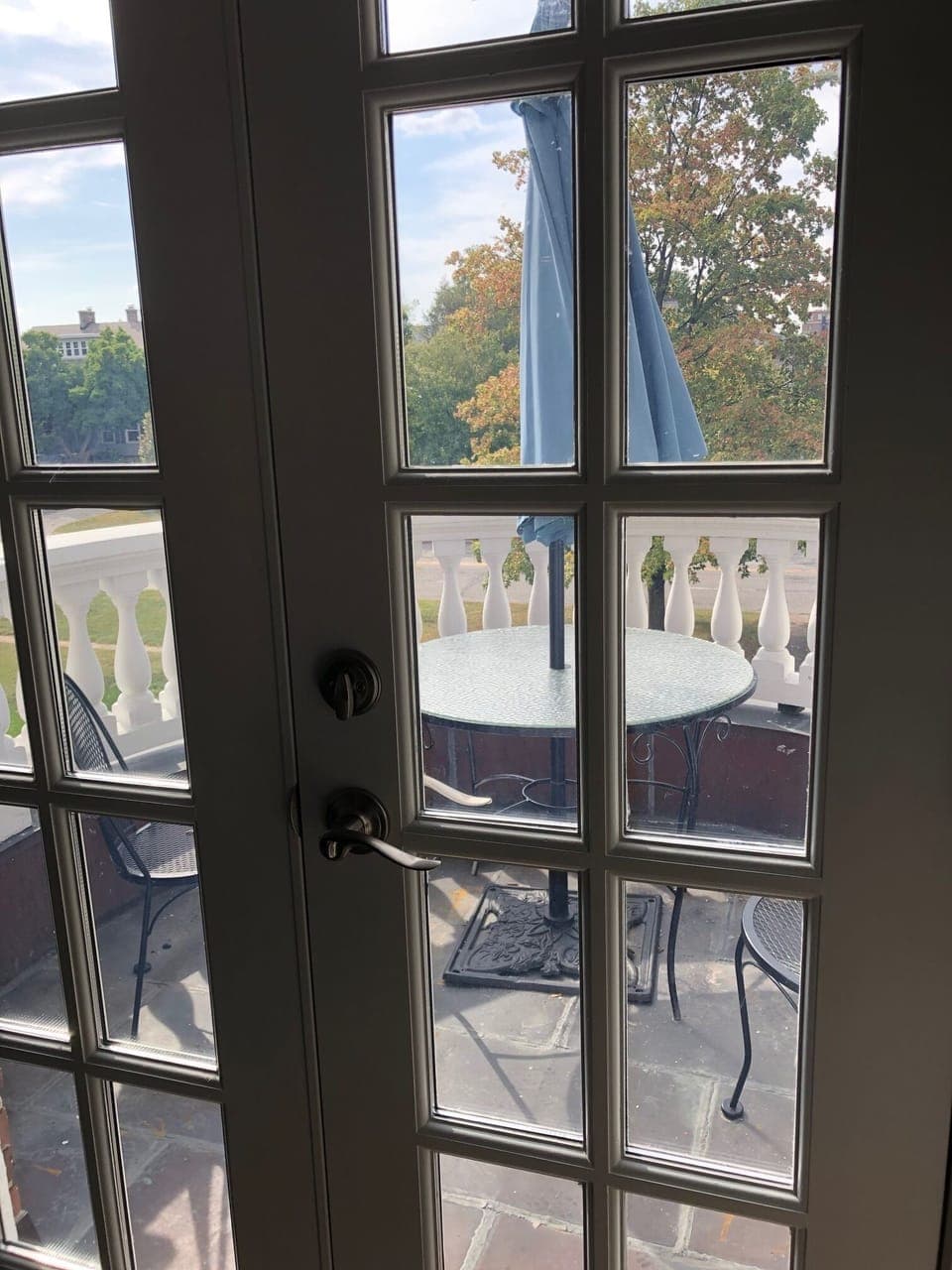 2nd floor outdoor balcony.