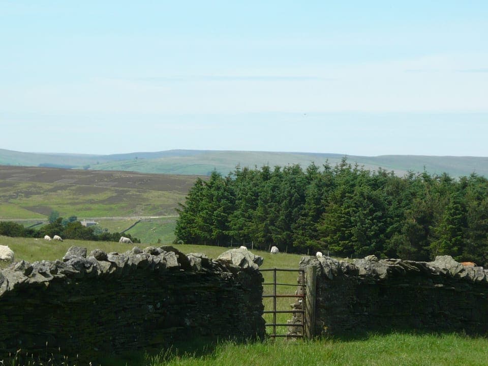 The view above Frosterley, looking north west