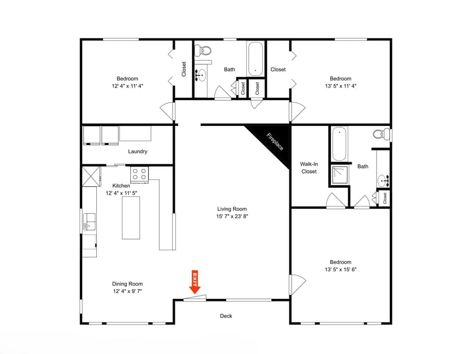 Second Floor Layout