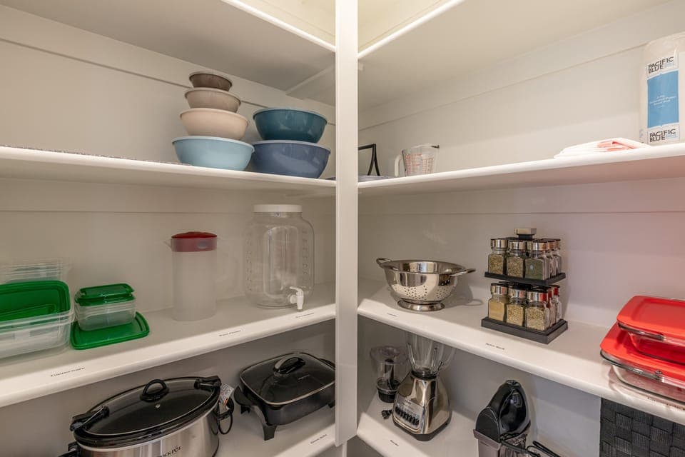 Pantry - Enjoy using the many appliances provided to make your meals during your stay.